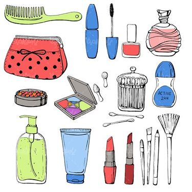 وکتور تجهیزات آرایش