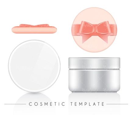 Vector cosmetics packaging