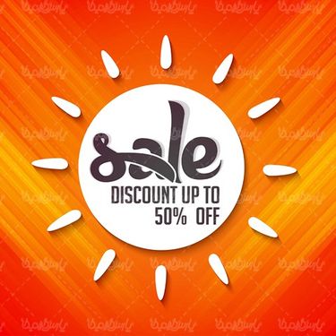 وکتور طرح فروش تابستانه