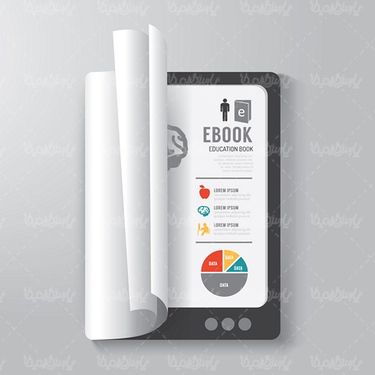 E-book vector