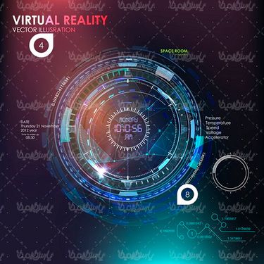 Technology Background Vector