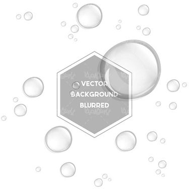 Bubble background vector
