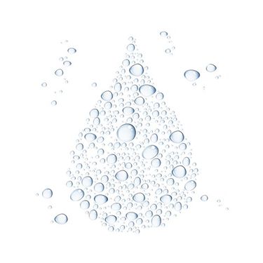 وکتور قطره شبنم