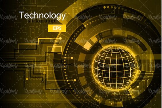 وکتور بک گراند مدار دیجیتال