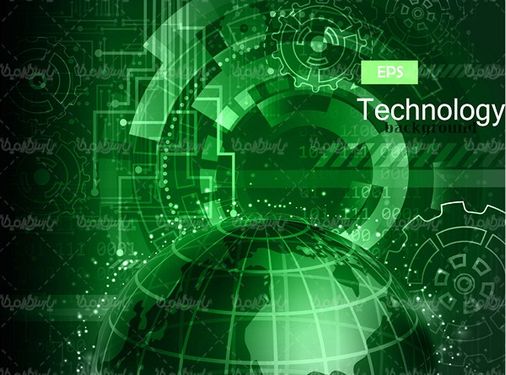 وکتور بک گراند مدار دیجیتال