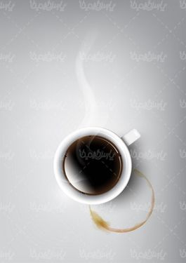 وکتور فنجان قهوه