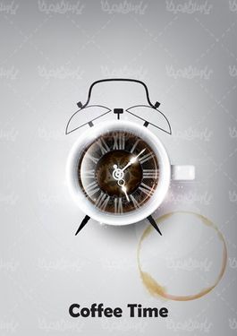 وکتور فنجان قهوه