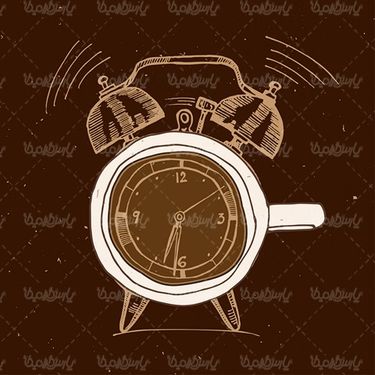 وکتور فنجان قهوه