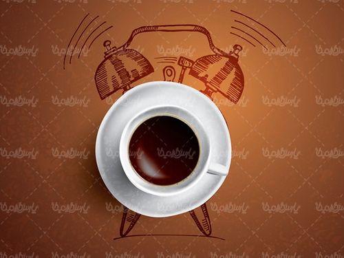 وکتور فنجان قهوه