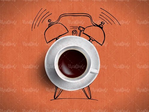 وکتور فنجان قهوه