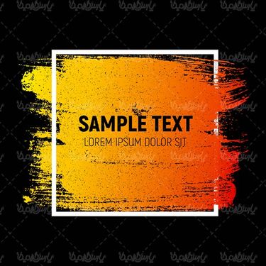 Golden Label Texture Vector