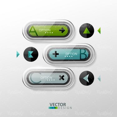 وکتور اینفوگرافی رنگی