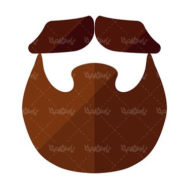 وکتور مدل ریش و سبیل