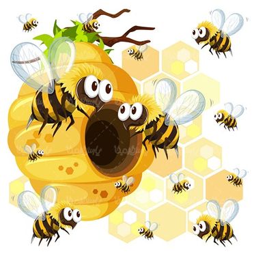 وکتور زنبور عسل