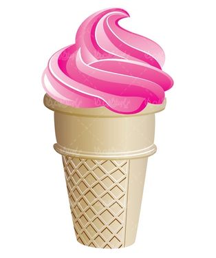Vector Ice Cream Funnel