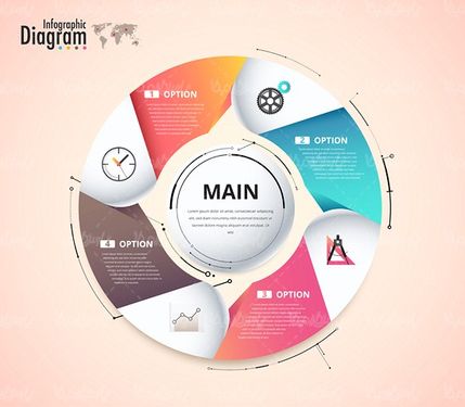 وکتور اینفوگرافیک
