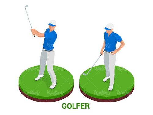 Golf vector