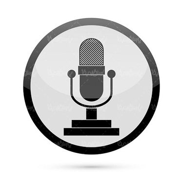 وکتور میکروفن حرفه ای