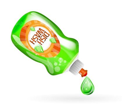وکتور مایع ظرفشویی