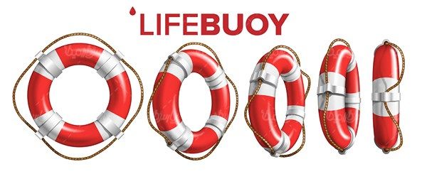 Rescue Tube Vector