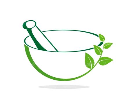 وکتور لوگو گیاهان دارویی