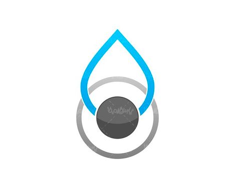 وکتور لوگو قطره