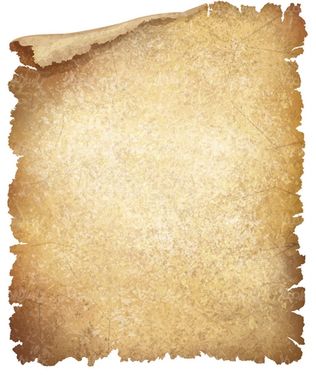 Old sheathed vector paper