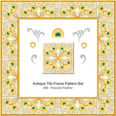 وکتور فریم کاشی کاری