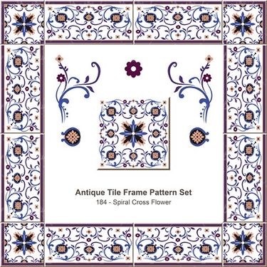 وکتور فریم کاشی کاری