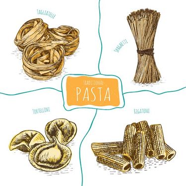 Pasta vector