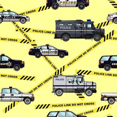 Police car vector