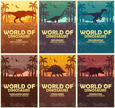 Dinosaur vector