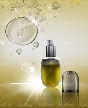 وکتور شیشه ادکلن