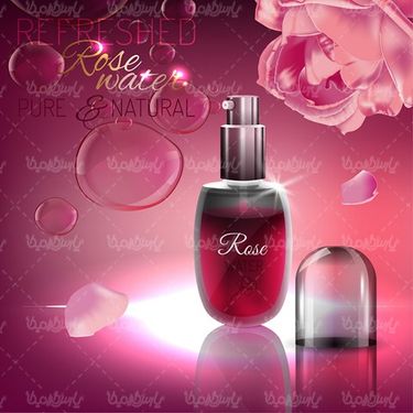 وکتور شیشه ادکلن