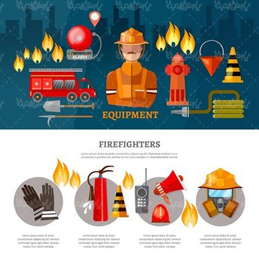 Vector fire fighting equipment