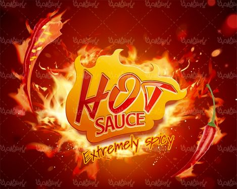 Pepper sauce vector
