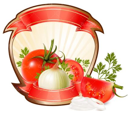 Tomato vector