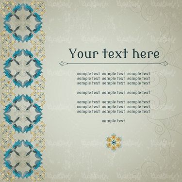 وکتور فریم گل