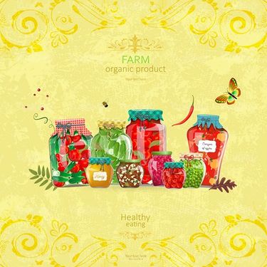 Organic Food Vector