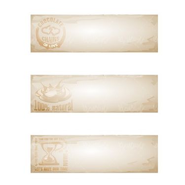 Chocolate Label Vector