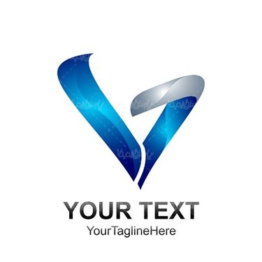 وکتور لوگو گرافیکی سه بعدی
