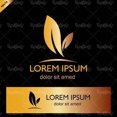 Vector Golden Leaf