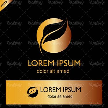 Vector Golden Leaf