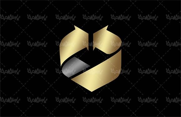 Vector golden sign