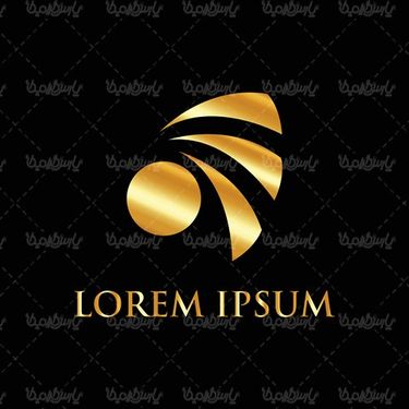 وکتور علامت طلایی