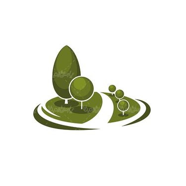 وکتور لوگو فضای سبز