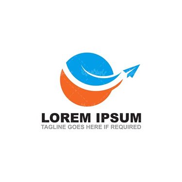 وکتور لوگو آژانس هواپیمایی