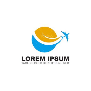 وکتور لوگو آژانس هواپیمایی