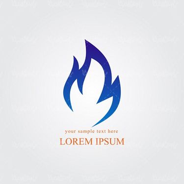 وکتور لوگو آتش