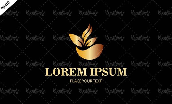 وکتور علامت طلایی